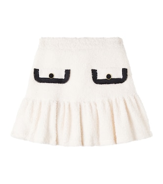 Flared teddy fleece skirt | Patachou