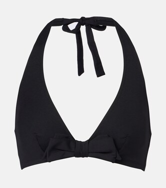 Halterneck bikini top | Eres