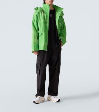 x On hooded technical jacket  | Loewe