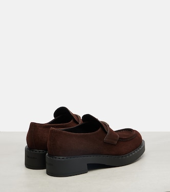 Mocasines Chocolate de ante | Prada