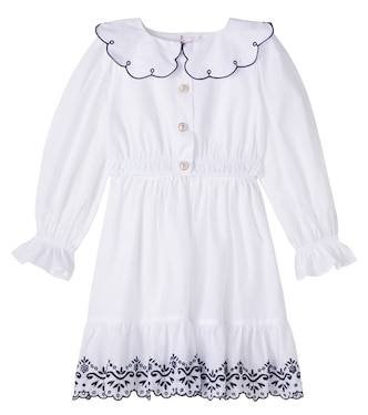 Embroidered cotton dress | Patachou