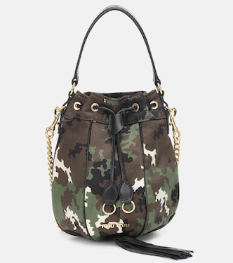 Camouflage bucket bag | Miu Miu