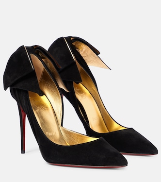 Pumps Rabakate 100 in suede | Christian Louboutin