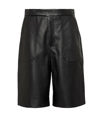 Bermuda Theresa a vita alta in pelle | Khaite