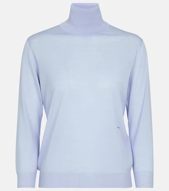 Jersey en mezcla de lana cuello alto | Prada