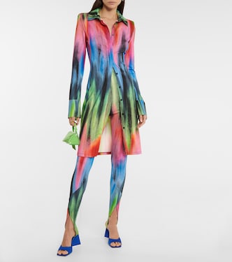 Bedrucktes Hemdblusenkleid Elton | The Attico