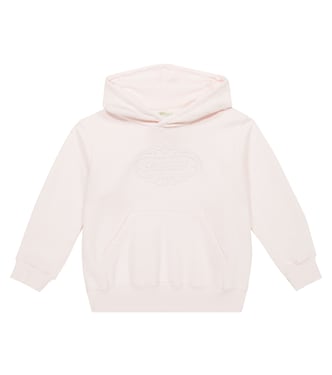 Aiana logo cotton hoodie | Bonpoint