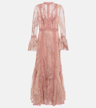 Abito in tulle con decorazione | Costarellos