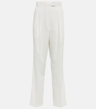 Pantalon droit Bea rayé | The Frankie Shop