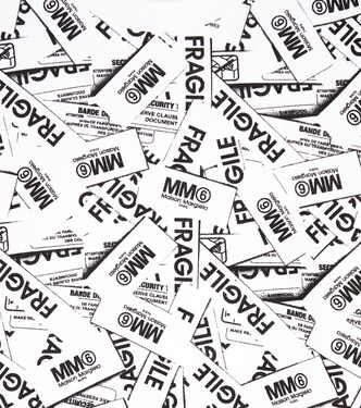 Bedrucktes Sweatshirt aus Baumwolle | MM6 Maison Margiela Kids