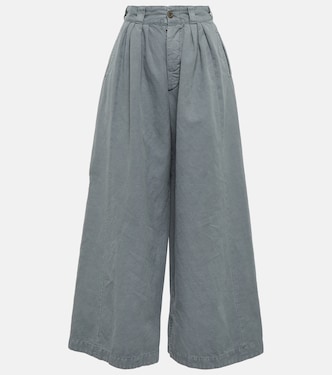 Pantalon ample en coton et lin | Maison Margiela