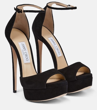 Max 150 suede platform sandals | Jimmy Choo