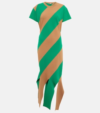 Robe midi rayée | Stella McCartney