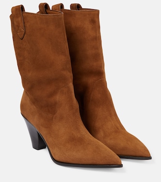 Boogie suede cowboy boots | Aquazzura
