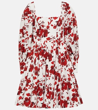 Yasmina floral cotton minidress | Emilia Wickstead