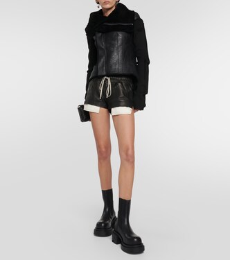 Shorts in pelle | Rick Owens