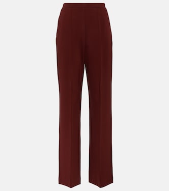 Pantaloni regular Lido in crêpe | Max Mara