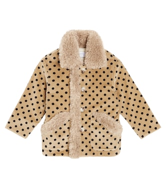 Blazer de pana de algodón con lunares | Paade Mode
