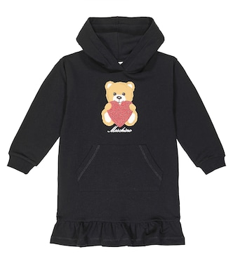 Teddy Bear cotton jersey sweater dress | Moschino Kids