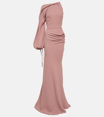 One-Shoulder-Robe Venomous | Maticevski