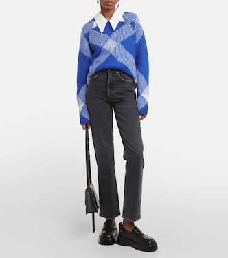 Stovepipe high-rise slim jeans | Agolde
