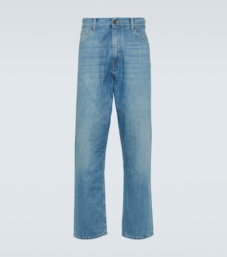 Jeans rectos Kerala de tiro medio | Alanui
