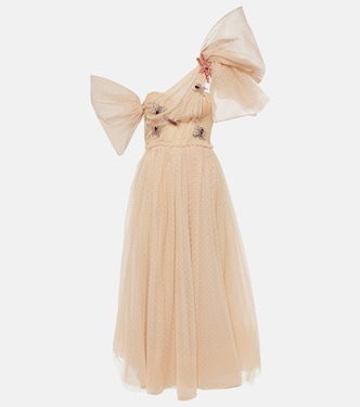 Embellished tulle maxi dress | Erdem