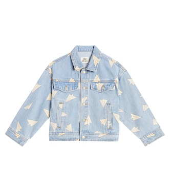 Paper Airplane denim jacket | Jellymallow