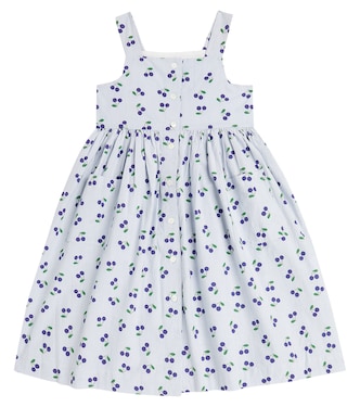 Laly printed cotton dress | Bonpoint