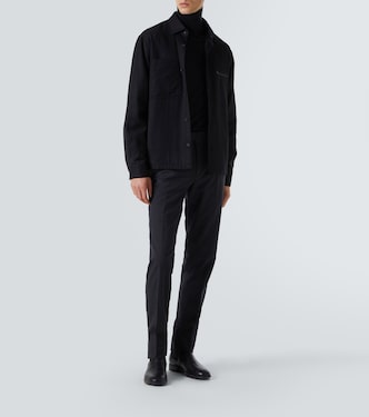 Hemdjacke aus Wolle | Zegna