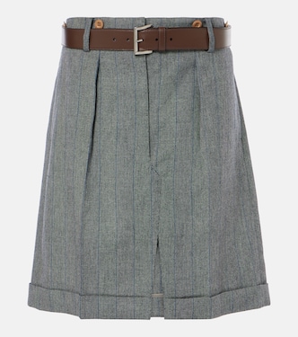 Minifalda de lana | Prada