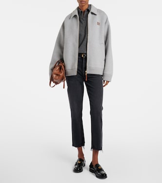 Jeans rectos cropped Riley de tiro alto | Agolde