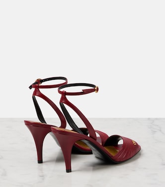 Sandales Ladycrush 85 en cuir | Valentino Garavani