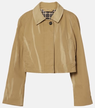 Cropped cotton jacket | Acne Studios