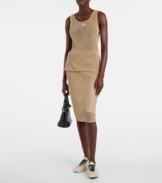 Gonna midi in crochet | Prada