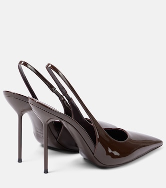 Escarpins slingback Lidia 105 en cuir verni | Paris Texas