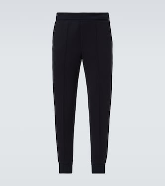 Cotton-blend jersey sweatpants | Zegna