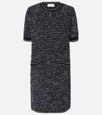 Abito corto in tweed di misto cotone | Thom Browne