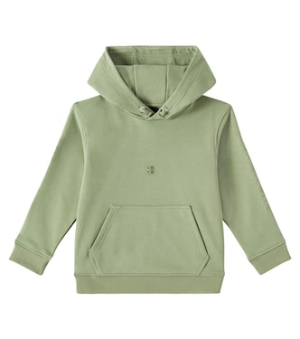 Felpa con cappuccio 4G in misto cotone | Givenchy Kids