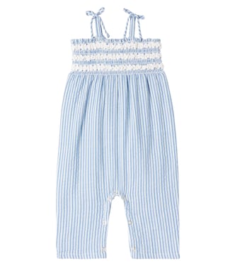 Baby - Tutina Morli in cotone a righe | Louise Misha