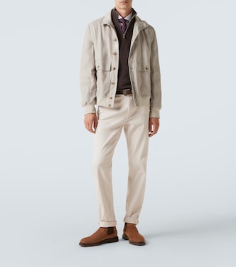 Blouson aus Leder | Brunello Cucinelli