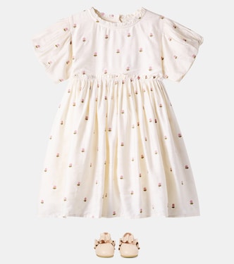 Besticktes Kleid Clarize | Donsje