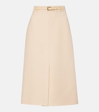 Crepe Couture midi skirt | Valentino