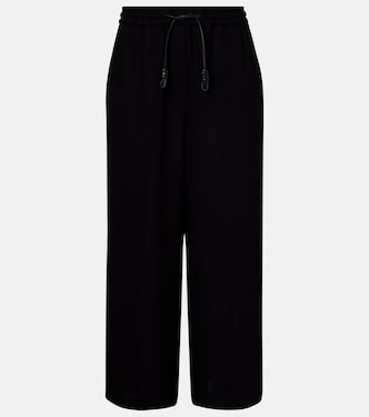 Cropped cady wide-leg pants | Loewe