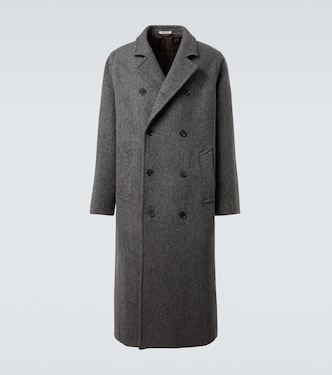 Double-breasted wool coat | Auralee