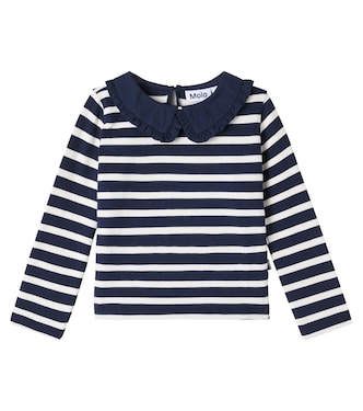 Rama striped cotton T-shirt | Molo