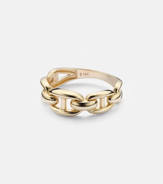 Bague Puffed Maritime en or 14 ct | Stone and Strand
