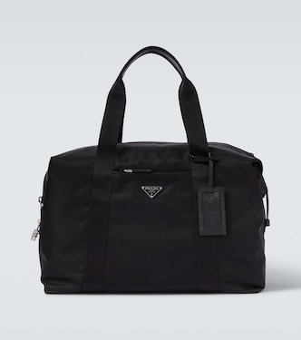Sac de voyage en Re-Nylon et cuir | Prada