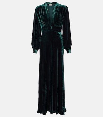 Vestido de fiesta Emory de terciopelo | Rixo