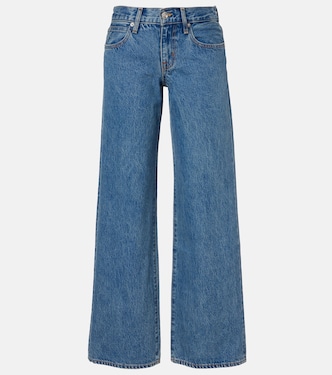Lexi low-rise wide-leg jeans | Slvrlake